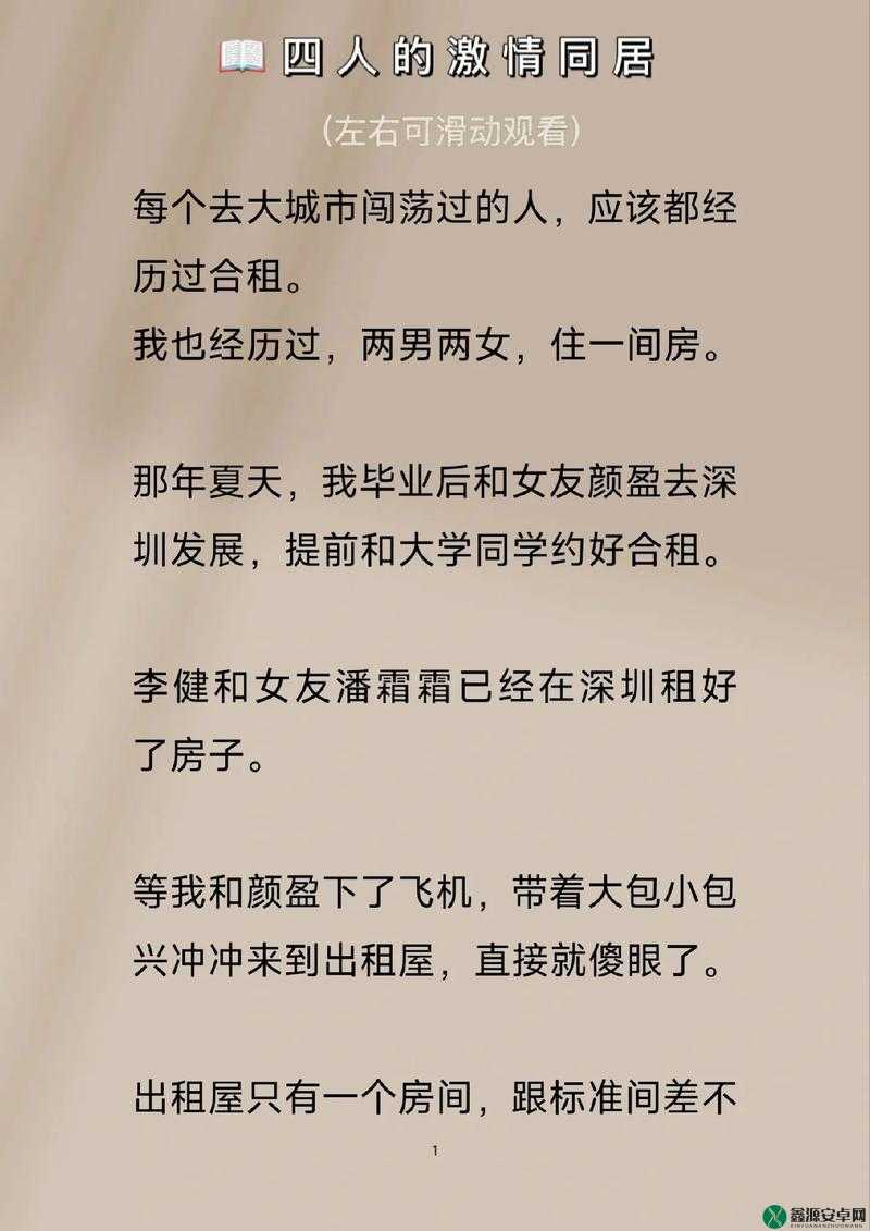 我们四个人换着玩的小说：混乱派对