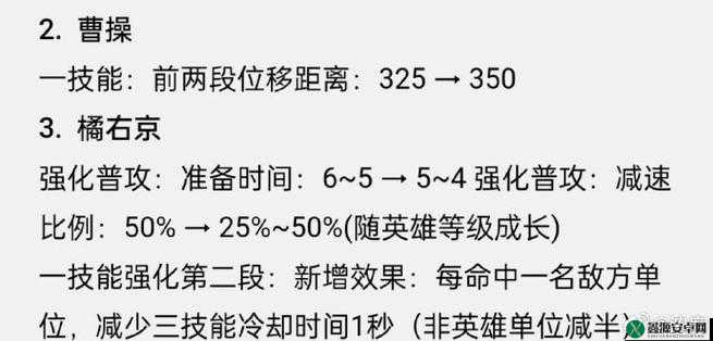 王者荣耀体验服更新揭秘：鲁班大师与刘备英雄调整信息全面解析