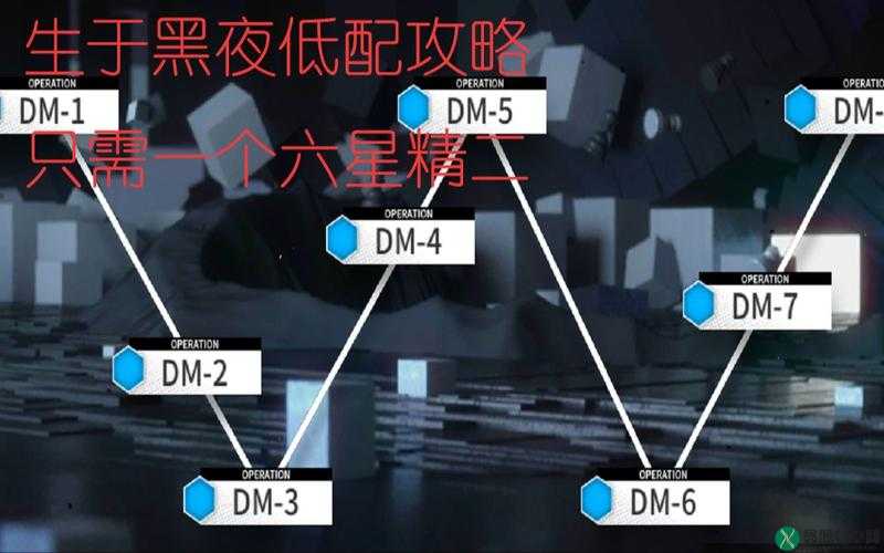 明日方舟生于黑夜DM-8攻略大全：轻松星通关 低配阵容实战指南